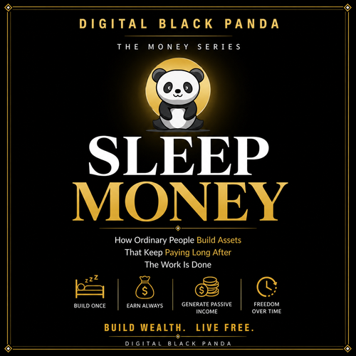 Sleep Money ebook cover by Digital Black Panda, part of The Money Series
