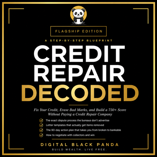 Digital Black Panda Credit Repair Decoded
