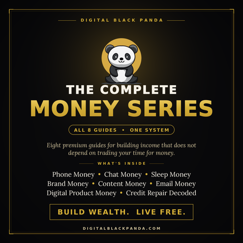 Digital Black Panda Money Series Ebook